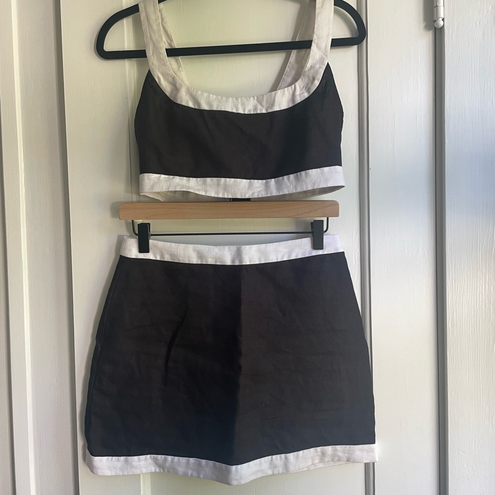 Reformation Linen Two-Piece set